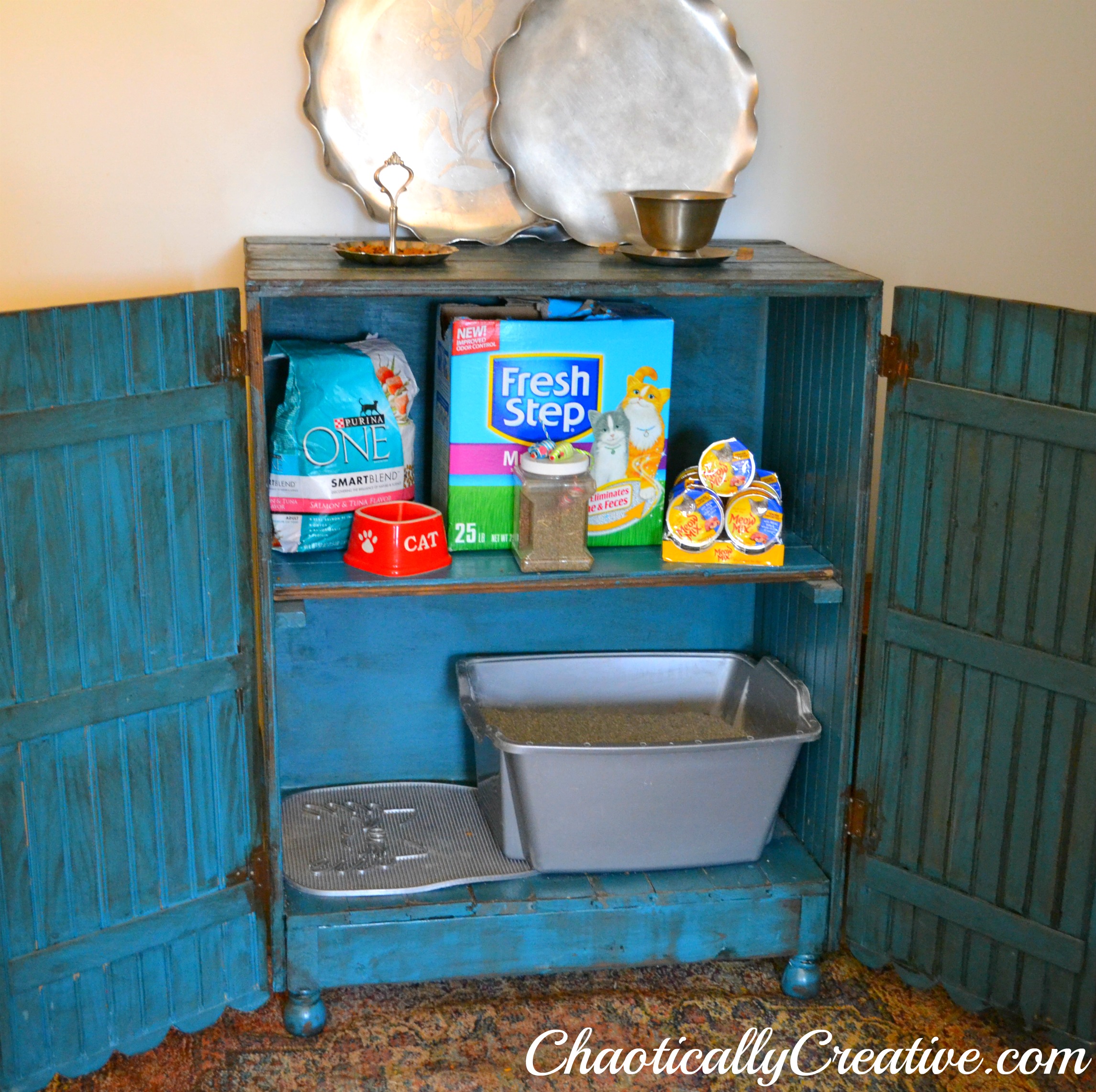 DIY Project – Turn Two Messy Kitty Litter Boxes into a Tricked-Out Kitty  Litter Room - Fetch! Pet Care