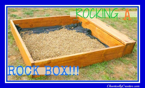 We're Rocking A Rock Box! - Chaotically Creative