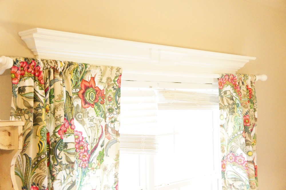 How To Hang Curtain Rods On Windows With Decorative Molding Chaotically Creative,Magnolia Farms Waco Tx