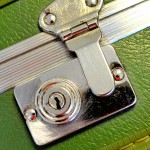 how to clean a vintage suitcase
