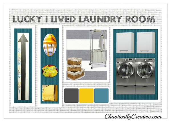 Lucky I Lived: Laundry Room Reveal