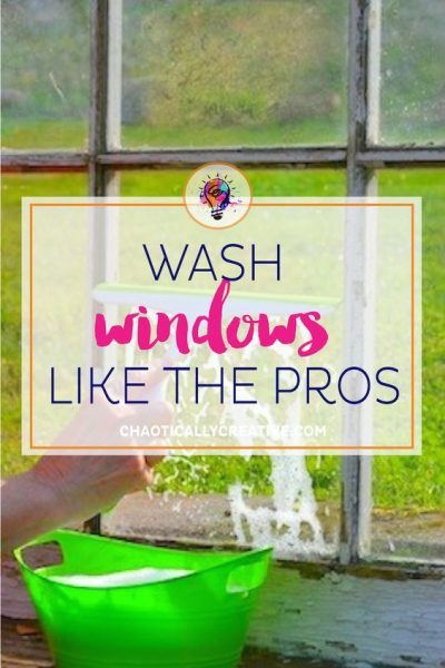 Wash windows like the pros do it