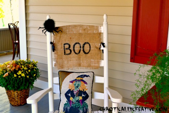 Halloween on the Porch and The Witch is in the Bag