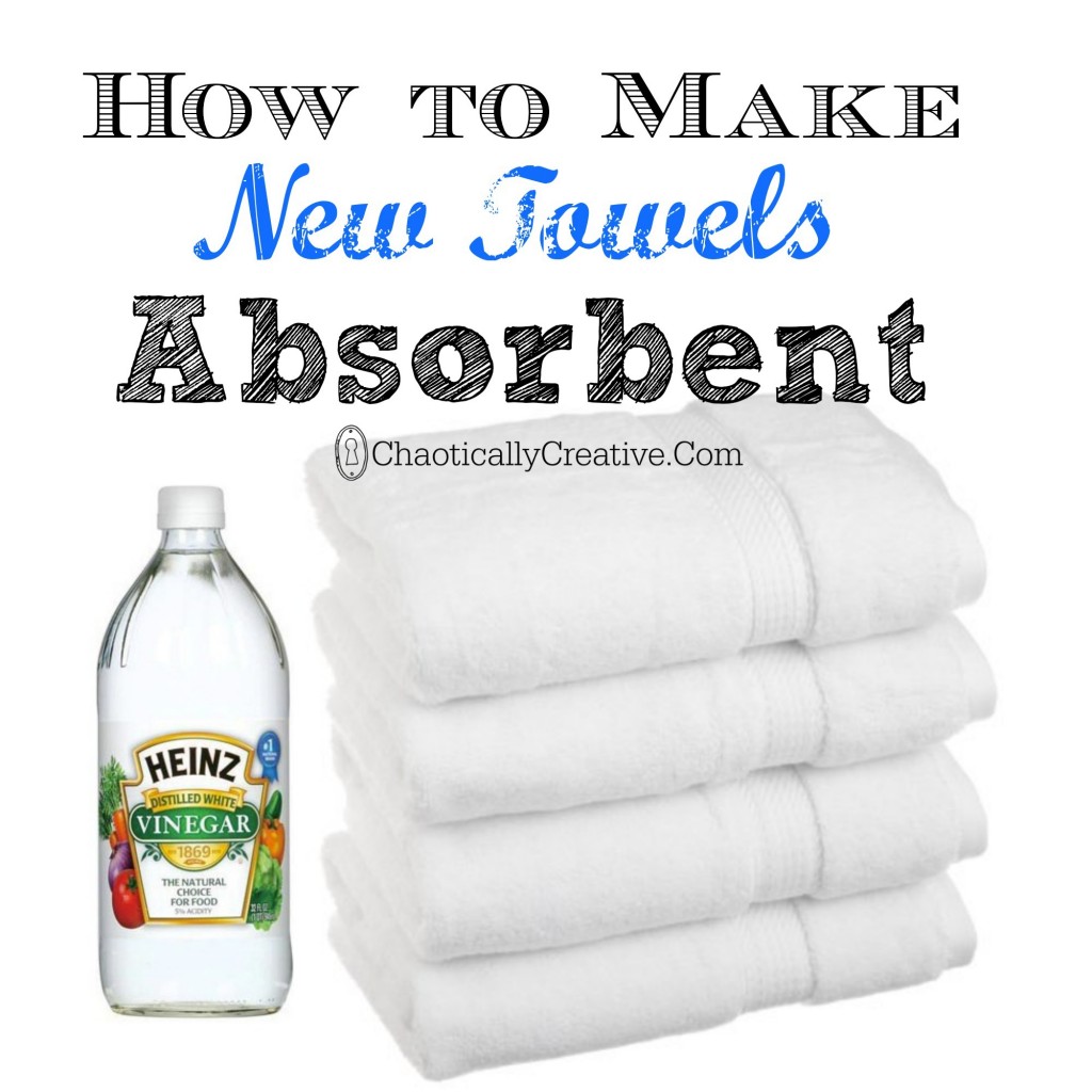 How to Make New Towels Absorbent