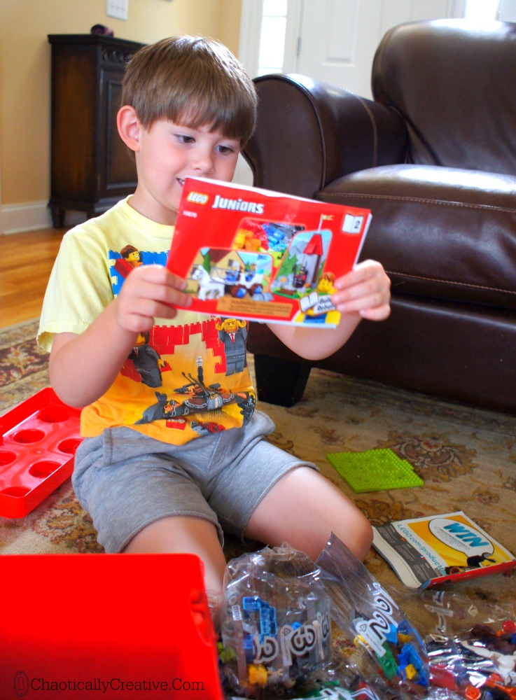 Building with Lego Juniors
