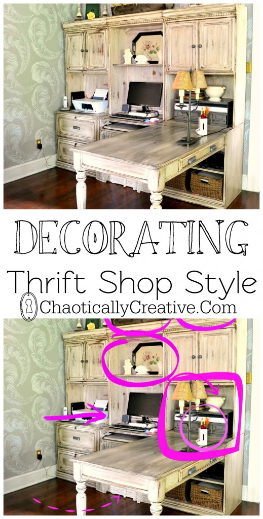 How and Why to decorate with Thrift Store Treasures