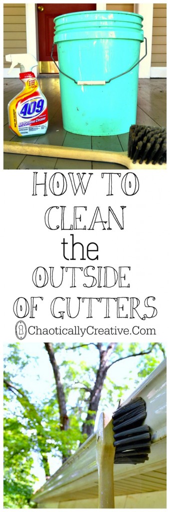 How to Clean the Outside of Your Gutters