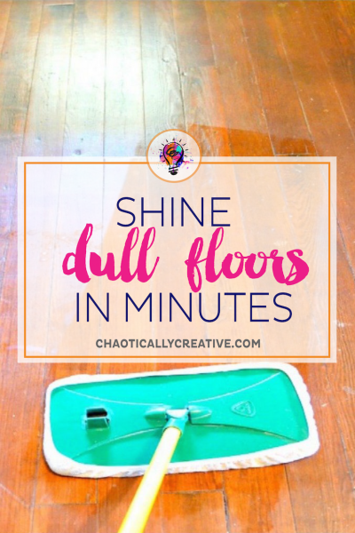 Shine Dull Floors in Seconds