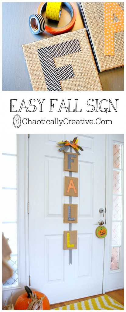 Easy Fall SIgn