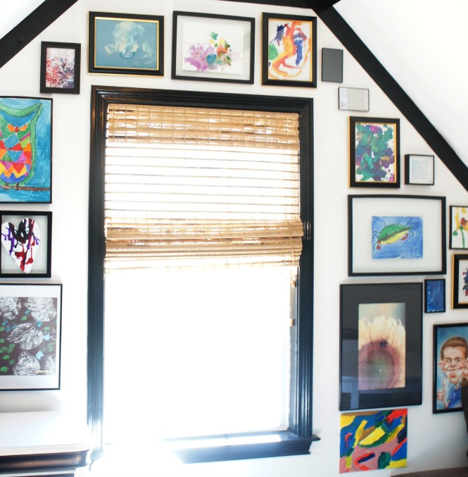 Art Gallery For Kids around a Window