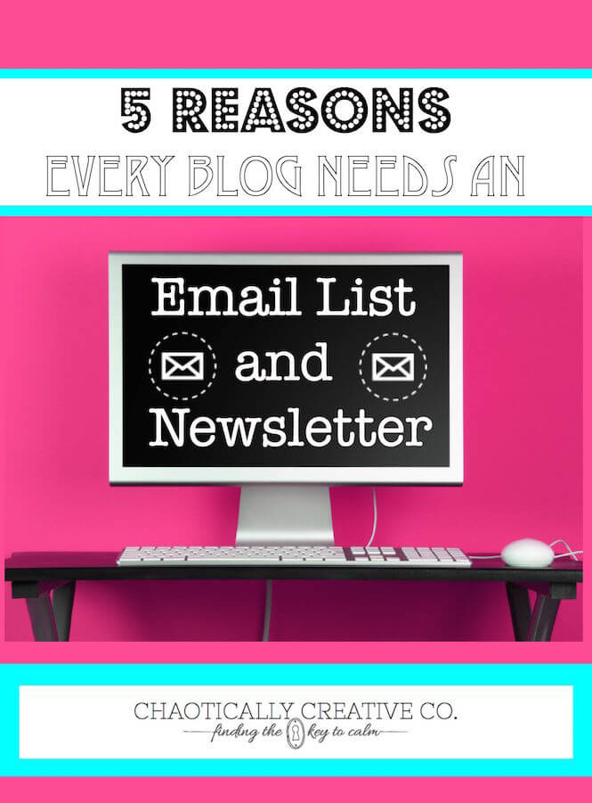 newsletters for bloggers
