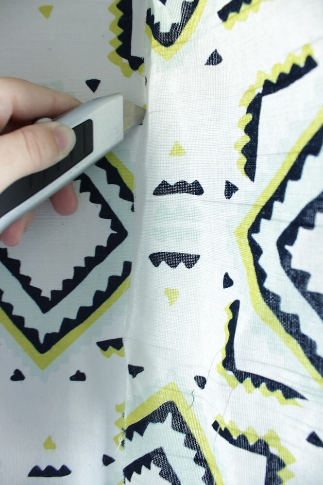 Cutting Fabric Fabric Wall