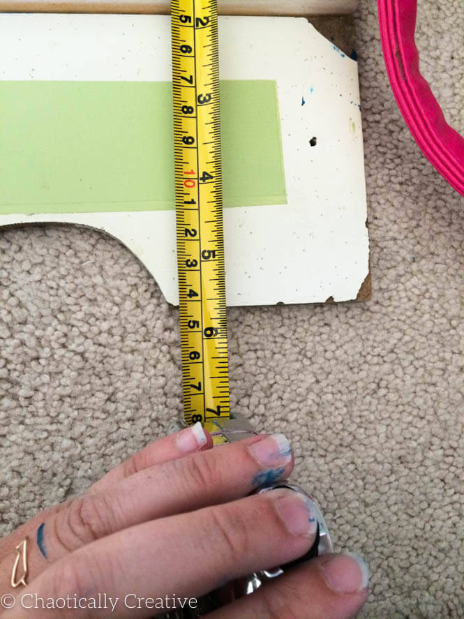 measuring piece for replacement