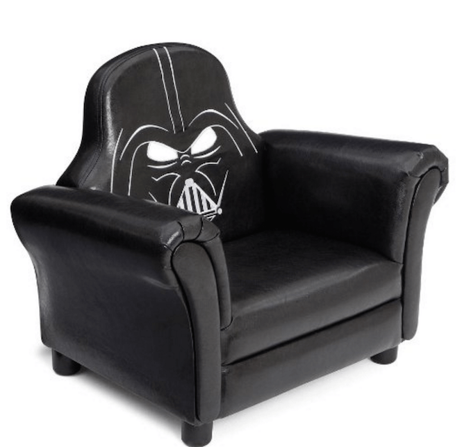 Star Wars upholstered Darth Vadar Chair