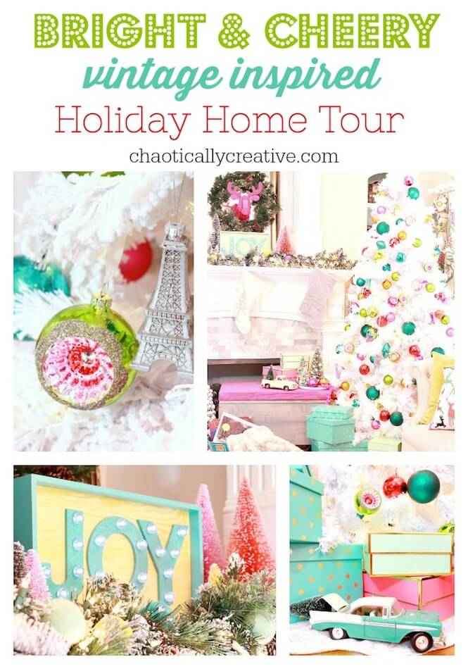 bright and cheery holiday home tour