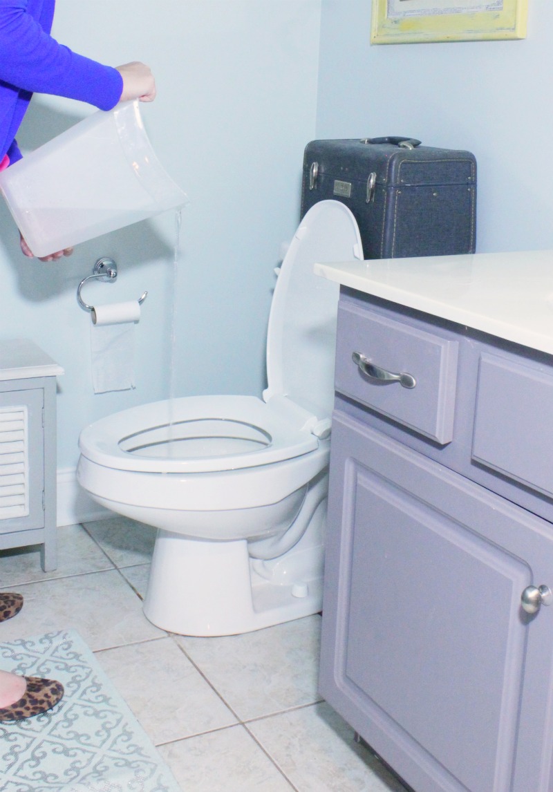 You won't believe how easy it is to unclog a toilet without a plunger. 