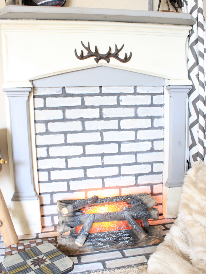 diy-faux-fireplace-in-childs-adventure-room