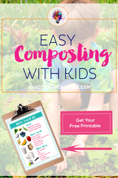 Easy composting with kids getting started guide