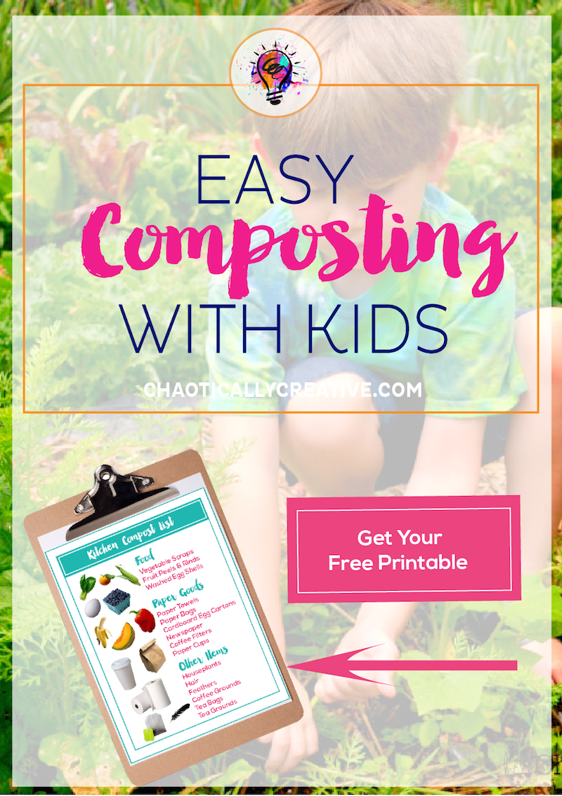 Easy composting with kids getting started guide