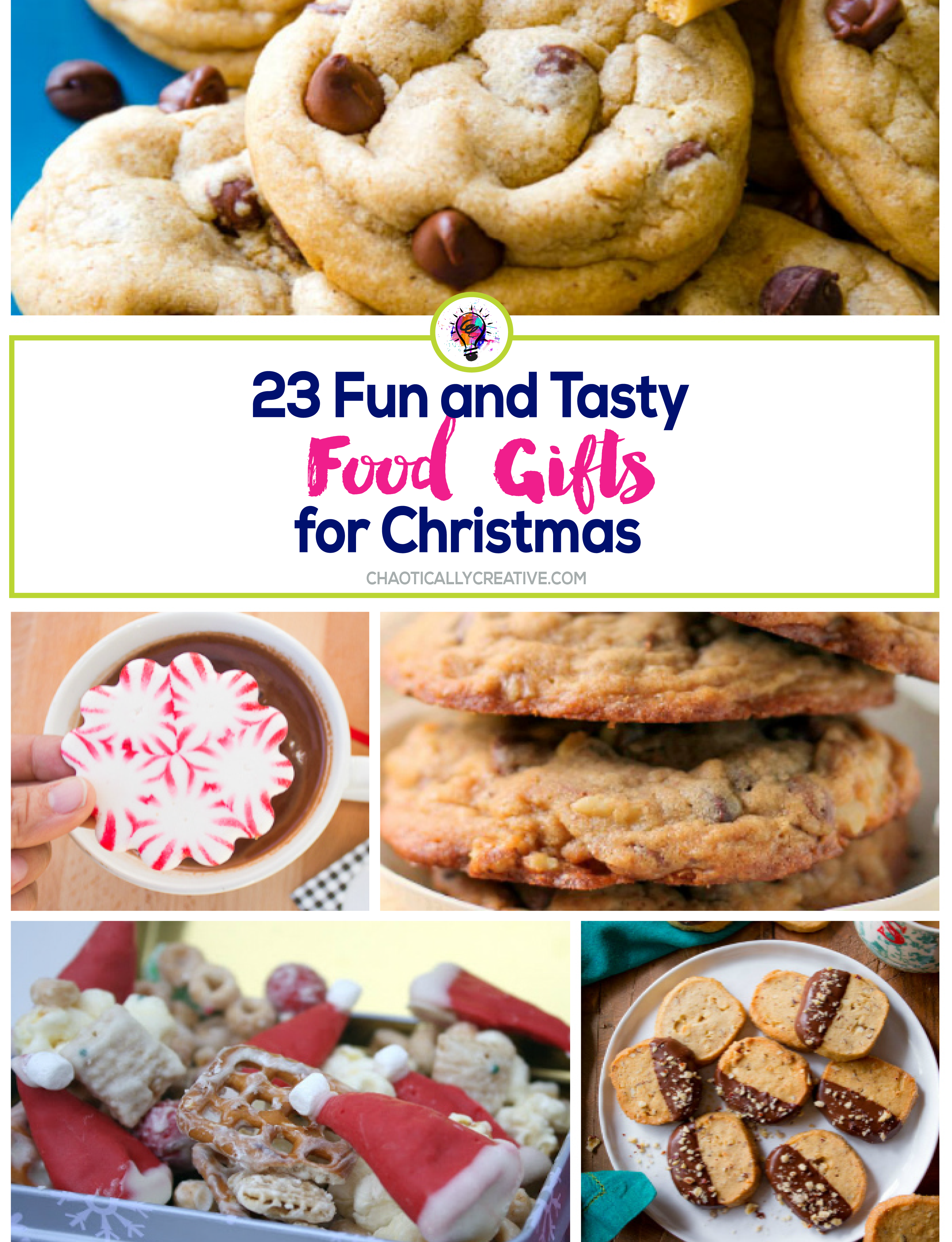 23 Fun and Tasty Food Gifts For Christmas - Chaotically Creative