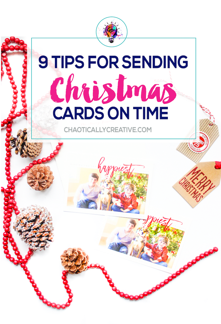 9 awesome tips for sending christmas cards on time